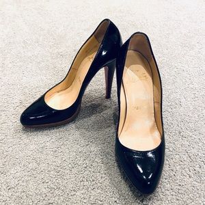 Christian Louboutin Simple Leather Pumps - Black